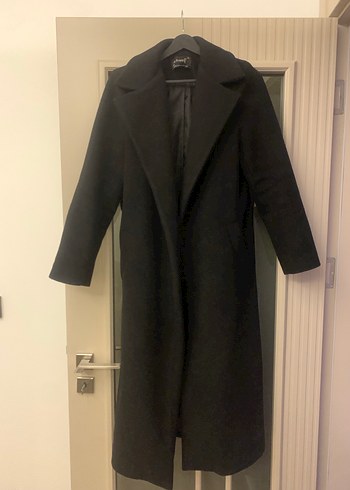 Siyah Uzun Klasik Kaban - Görsel 3