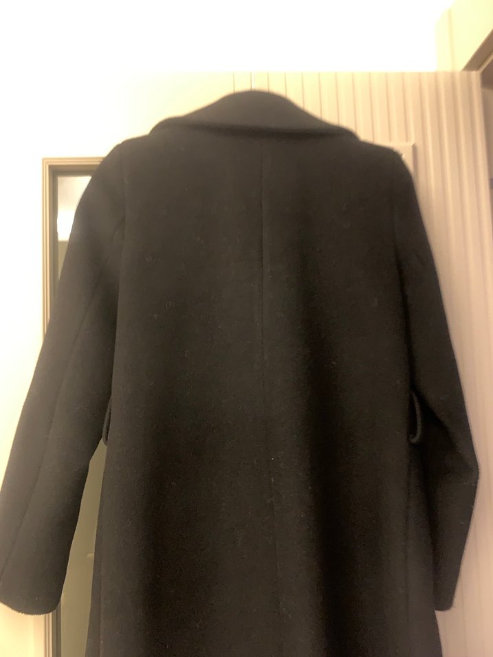 Siyah Uzun Klasik Kaban - Görsel 5