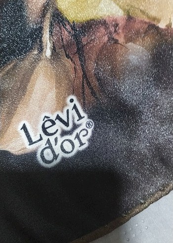 Kahverengi Bohem Desenli Kadın eşarp - Görsel 3