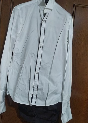 Bordo Düğmeli Erkek Takım Elbise Ceket - Görsel 2