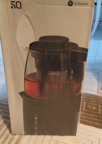 Karaca XL Siyah Çay Makinesi - Görsel 2