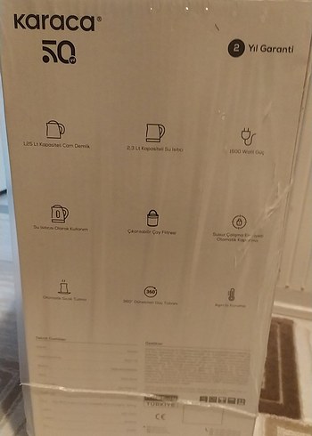 Karaca XL Siyah Çay Makinesi - Görsel 4