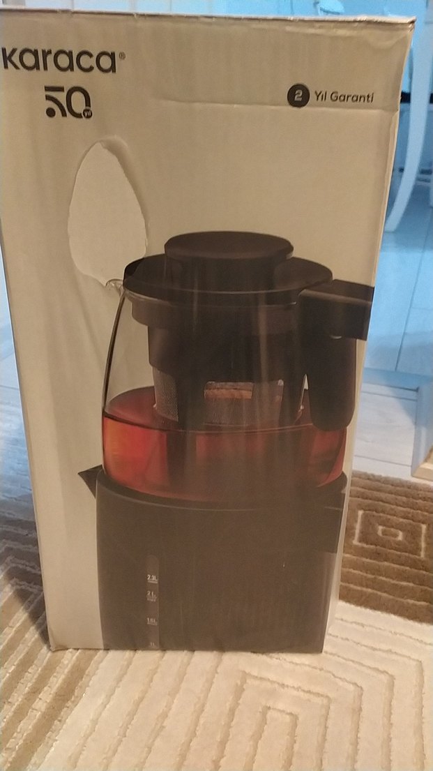 Karaca XL Siyah Çay Makinesi - Görsel 2