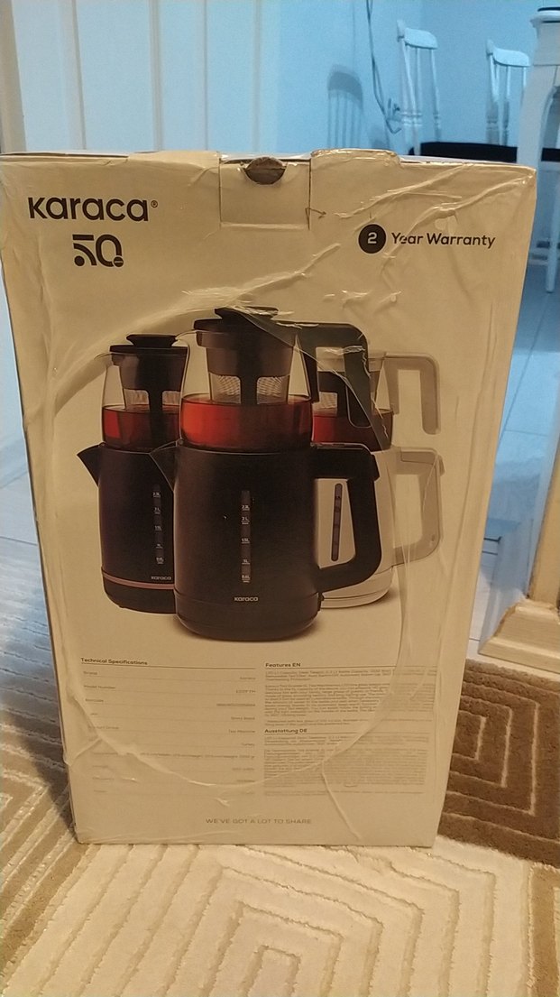 Karaca XL Siyah Çay Makinesi - Görsel 3