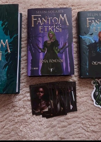 Fantom Etkisi - Doğa Dönüyor ciltli kutulu set yan boyamali