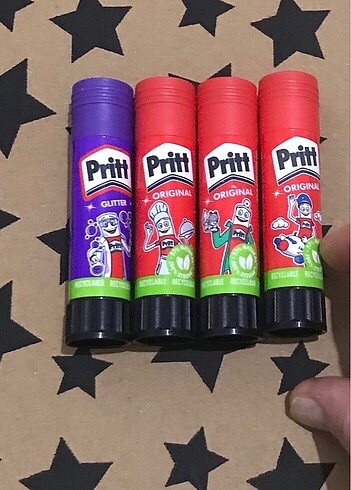 Merhaba 4 adet pritt yapıştırıcı orjinal