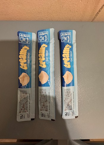Kremalı Kedi Ödülü 15g - 3'lü Paket