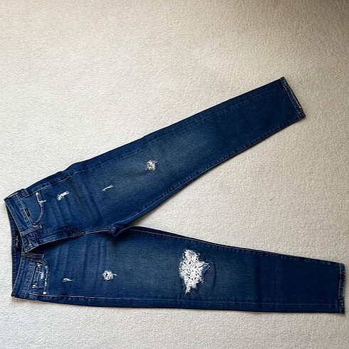 34 Beden çeşitli Renk Abercrombie Kazak Mavi Jeans