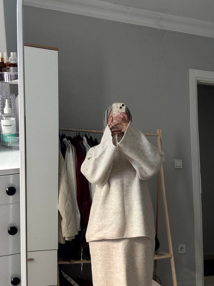 Triko etek kazak takım - Görsel 2