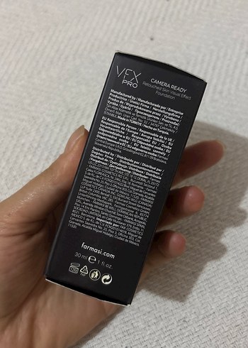 Farmasi VFX Pro Fondöten  30 ml - Görsel 3