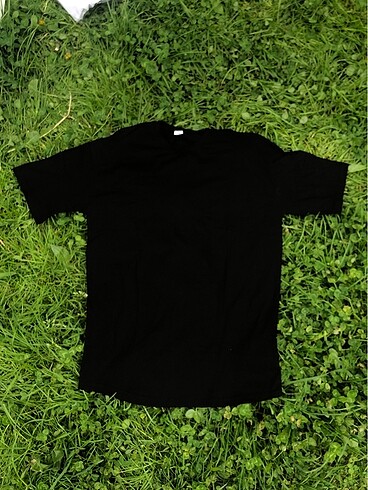 FULL BLACK SİYAH BASKISIZ UNISEX OVERSİZE T-shirt