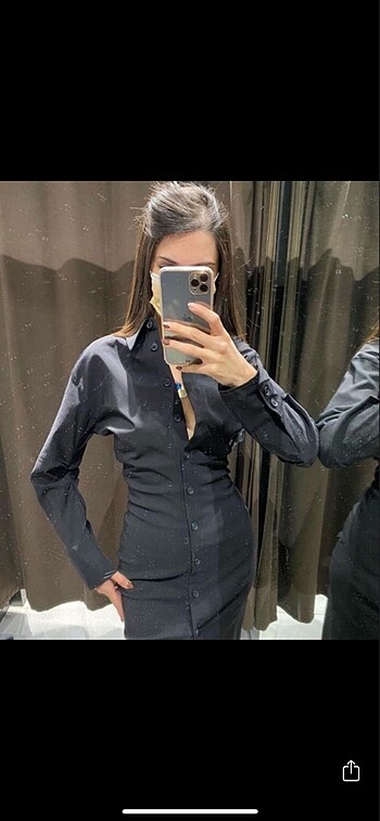Zara Gömlek elbise