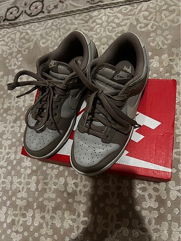 38 Beden gri Renk nıke dunk bone beıge