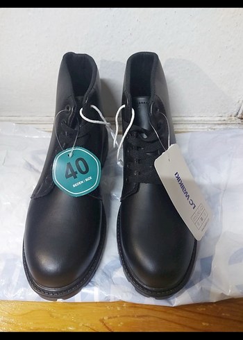 Siyah Klasik Erkek Bot - Görsel 2