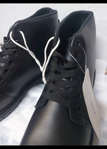 Siyah Klasik Erkek Bot - Görsel 3