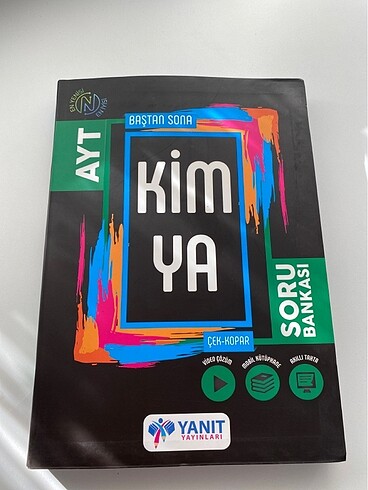 YANIT YAYINLARI AYT KİMYA SORU BANKASI