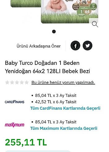 Baby turco Bebek bezi