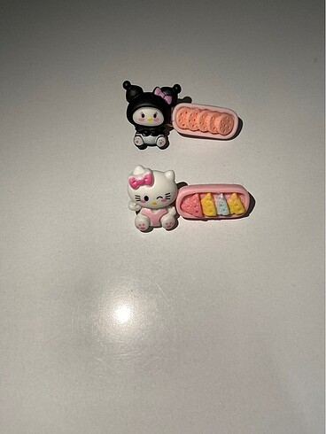 Hello Kitty ve Kuromi Saç Tokası
