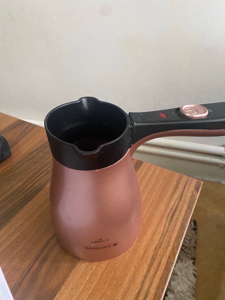Karaca Rosegold Pembe Kahve Makinesi - Görsel 2