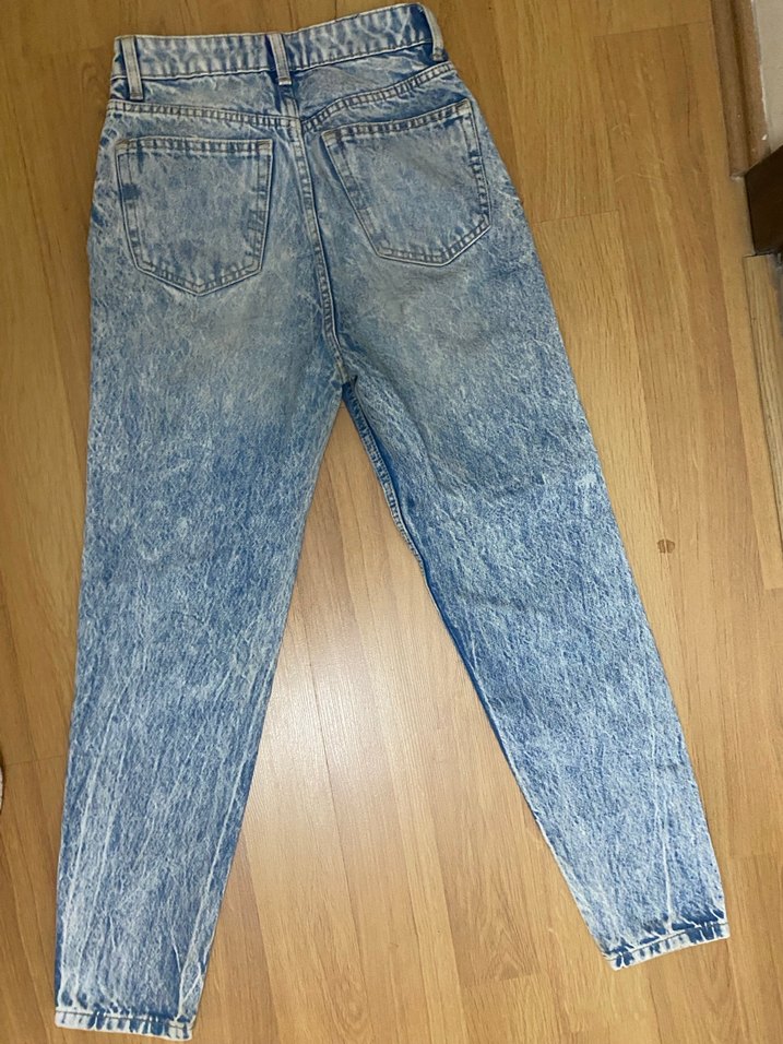 Kadın Berskha Mavi Denim Pantolon - Görsel 3