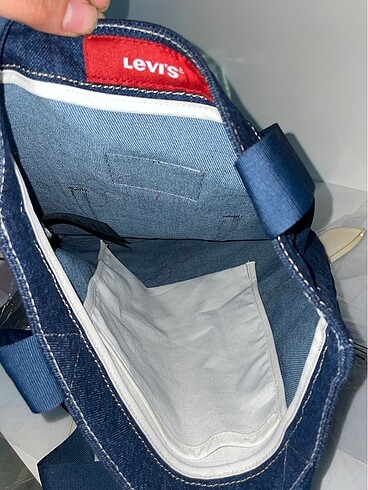  Beden siyah Renk Levi's Tote kot çanta