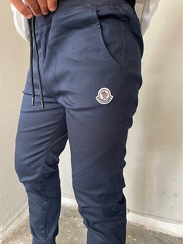 m Beden lacivert Renk Moncler Jogger fit eşofman pantalon