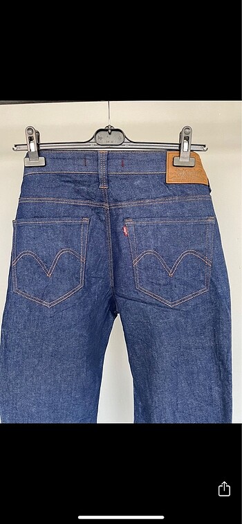32 Beden Levi?s Regular Fit Yüksek Bel Kot Pantolon