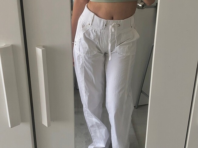 Düşük bel bershka pantolon