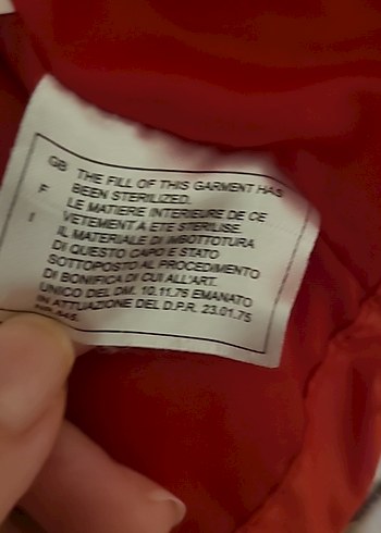 Lacivert-Kırmızı Kapüşonlu Kaztüyü dolgulu Nike Erkek Çocuk Mont - Görsel 5