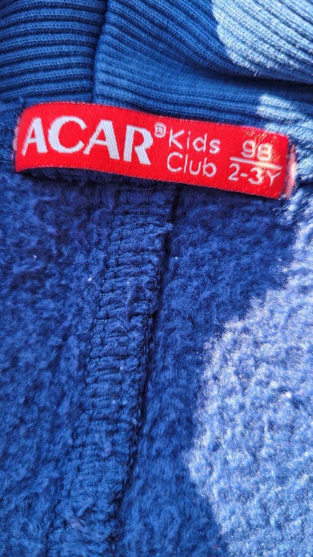 Mavi Erkek Çocuk Ceketi - Görsel 5