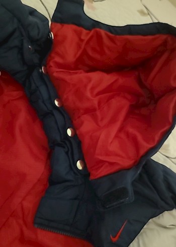 Superman logolu Mavi Kırmızı Kapüşonlu Erkek Çocuk Kayak Montu - Görsel 11