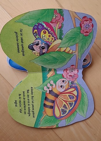 Renkli Tırtıl Tiki Çocuk kitabı - Görsel 3