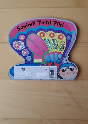 Renkli Tırtıl Tiki Çocuk kitabı - Görsel 2