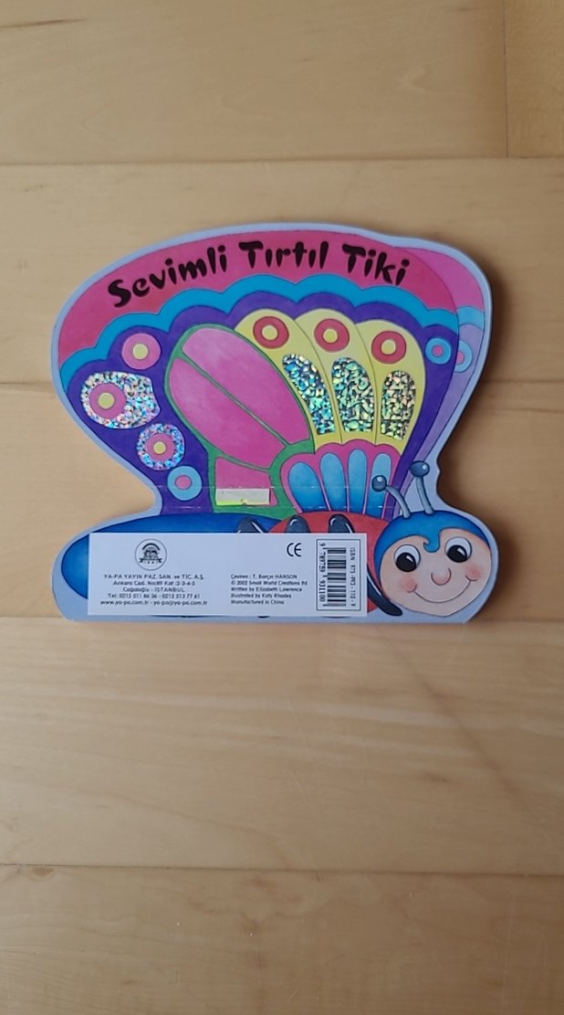 Renkli Tırtıl Tiki Çocuk kitabı - Görsel 2