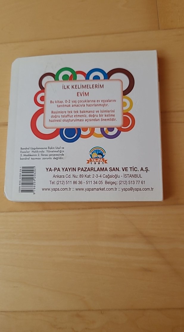 Eğitsel İlk Kelimelerim Dizisi: Evim 2 - Görsel 2