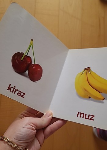 Meyveler & Sebzeler - İlk Kelimelerim Dizisi 3 - Görsel 2