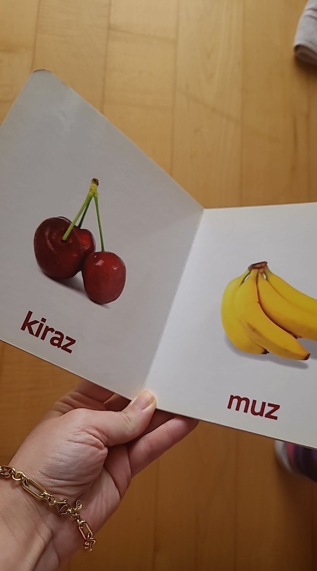 Meyveler & Sebzeler - İlk Kelimelerim Dizisi 3 - Görsel 2