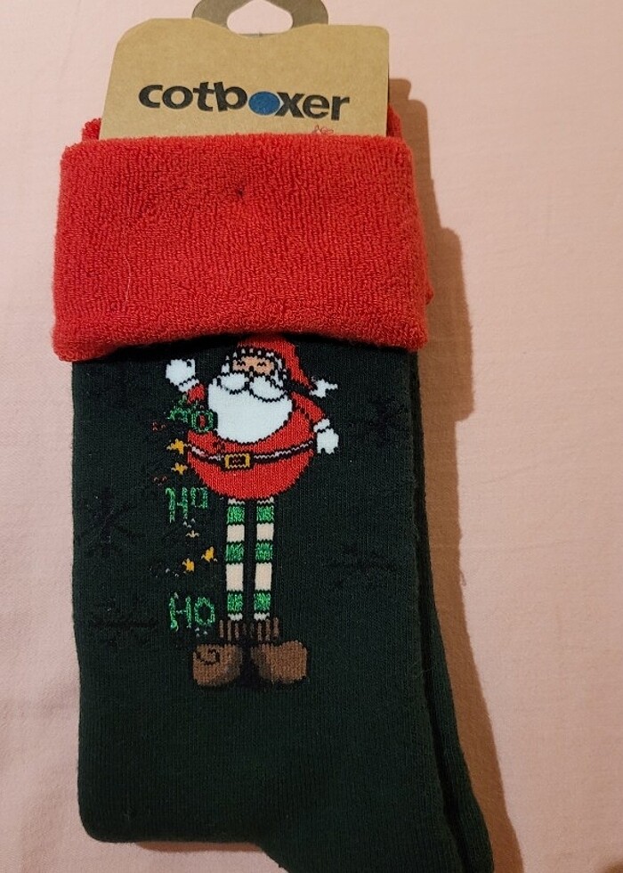4 adet yılbaşı temalı soket çorap (Adet - Görsel 4