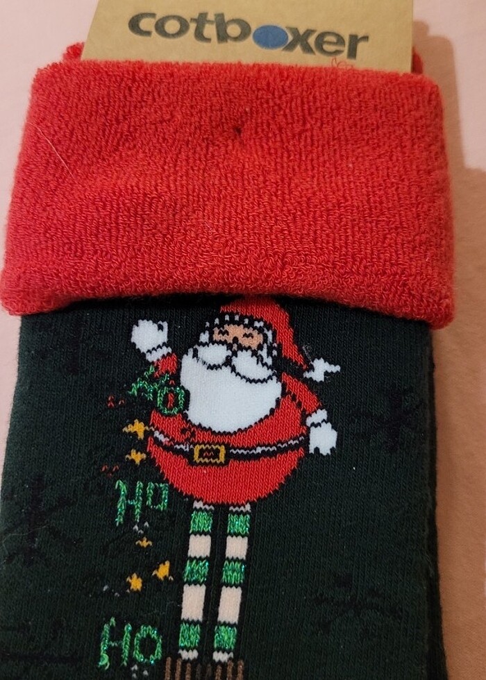 4 adet yılbaşı temalı soket çorap (Adet - Görsel 5