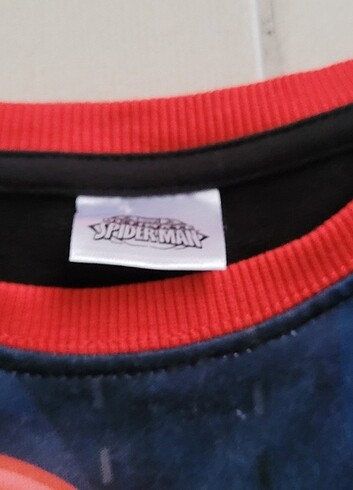 Diğer ÖRÜMCEK ADAM 9 yas Sweatshirt Orjinal Marvel lisanslı