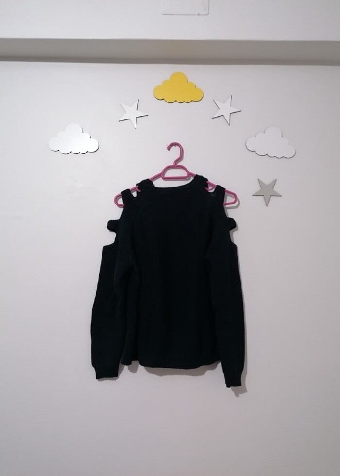 Lacivert kazak - Görsel 2