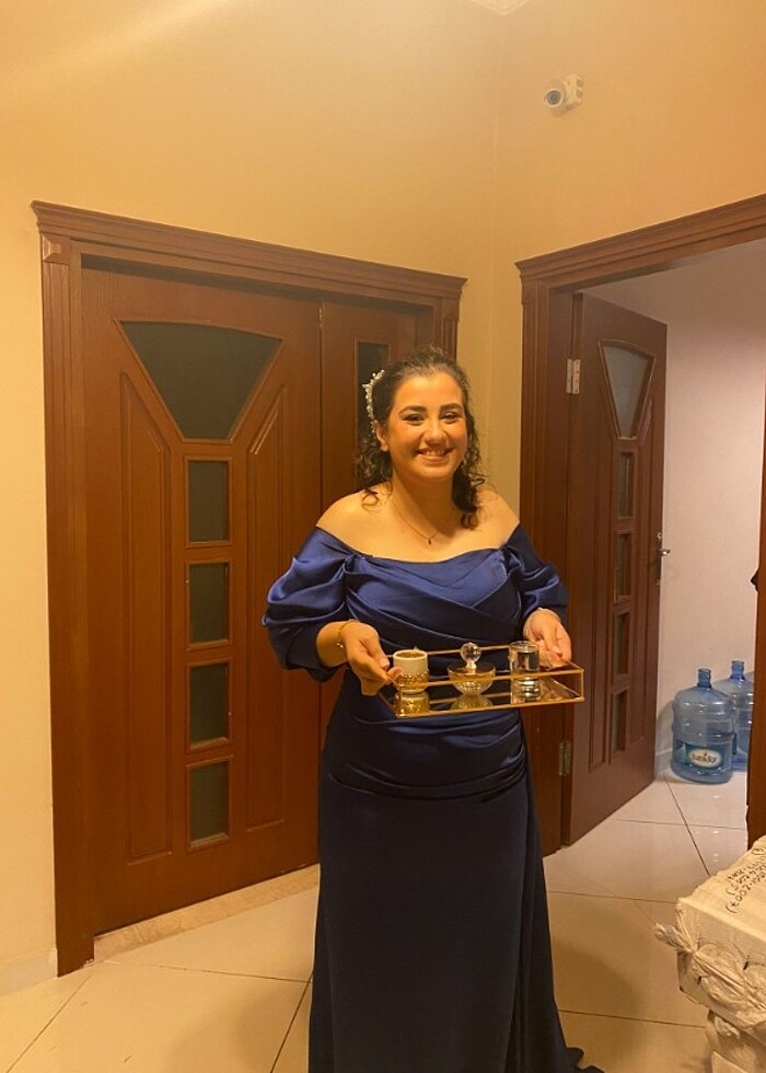 Saks mavisi abiye - Görsel 2