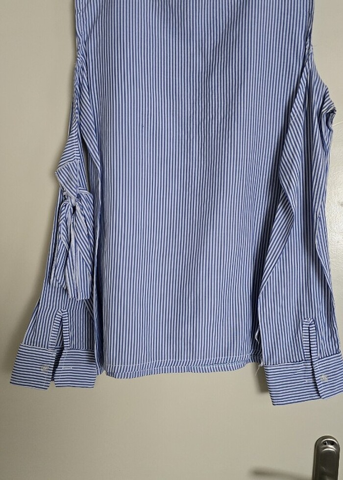 Omuz açık bluz - Görsel 2