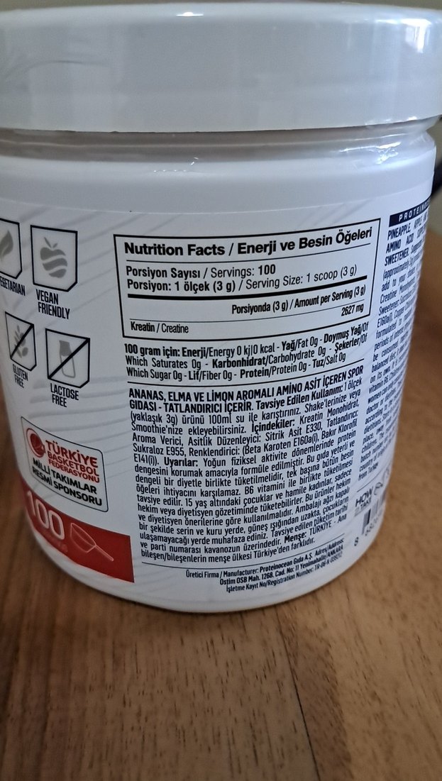 Protein Ocn Creatin Gummy Bear aromalı - Görsel 5