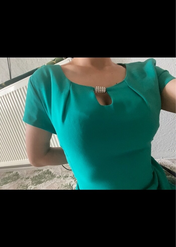 Günlük ofis elbise - Görsel 2