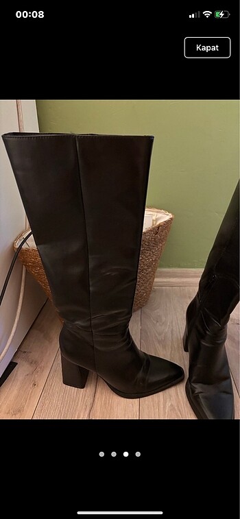 Topuklu çizme - Görsel 5
