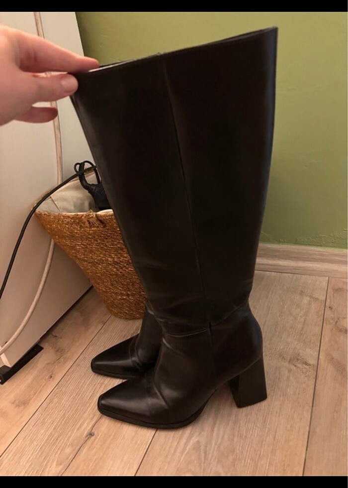 Topuklu çizme - Görsel 4