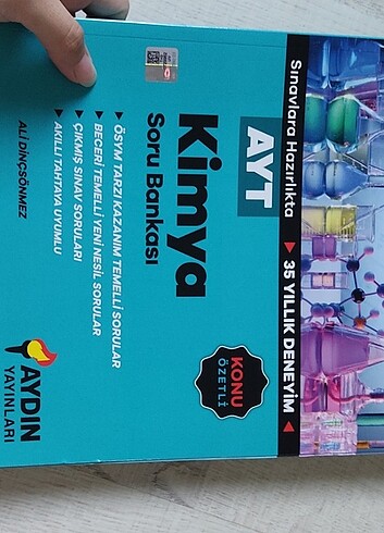 ayt kimya aydın yayınları