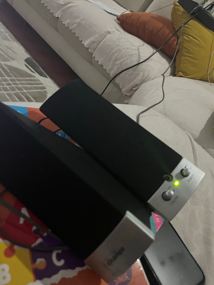 Gri Casper Bilgisayar Hoparlörleri kolon 2 li - Görsel 3