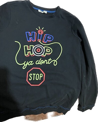 Koton 9 10 yaş sweatshirt hiphop çocuk